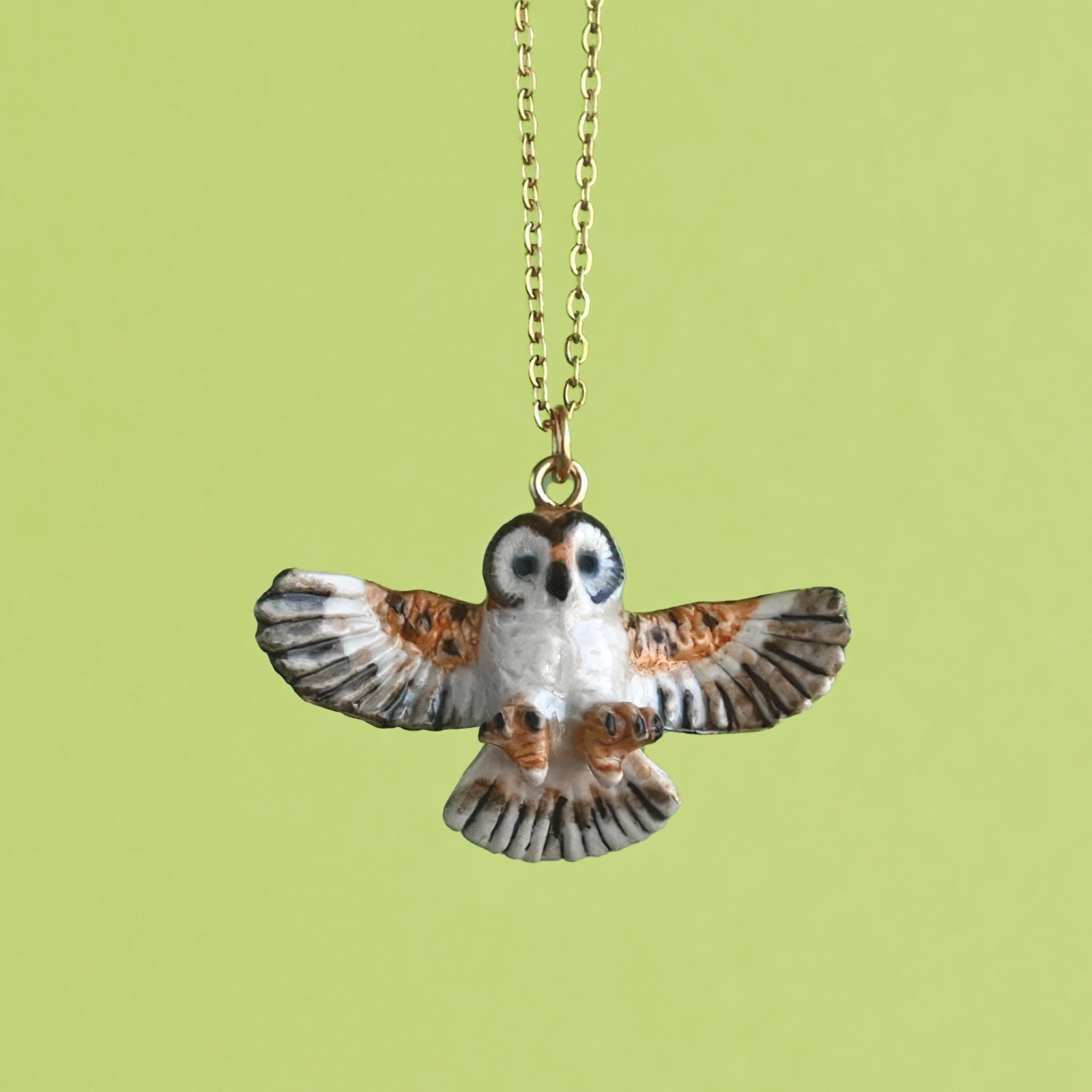 Barn Owl Necklace