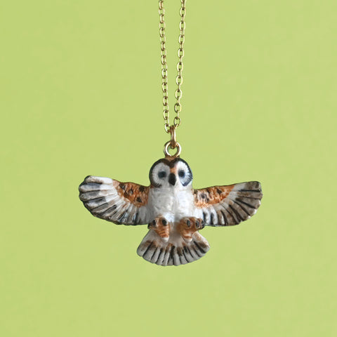 Barn Owl Necklace