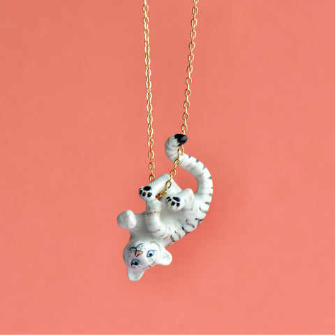 Tiger Necklace | Camp Hollow Ceramic Animal Jewelry