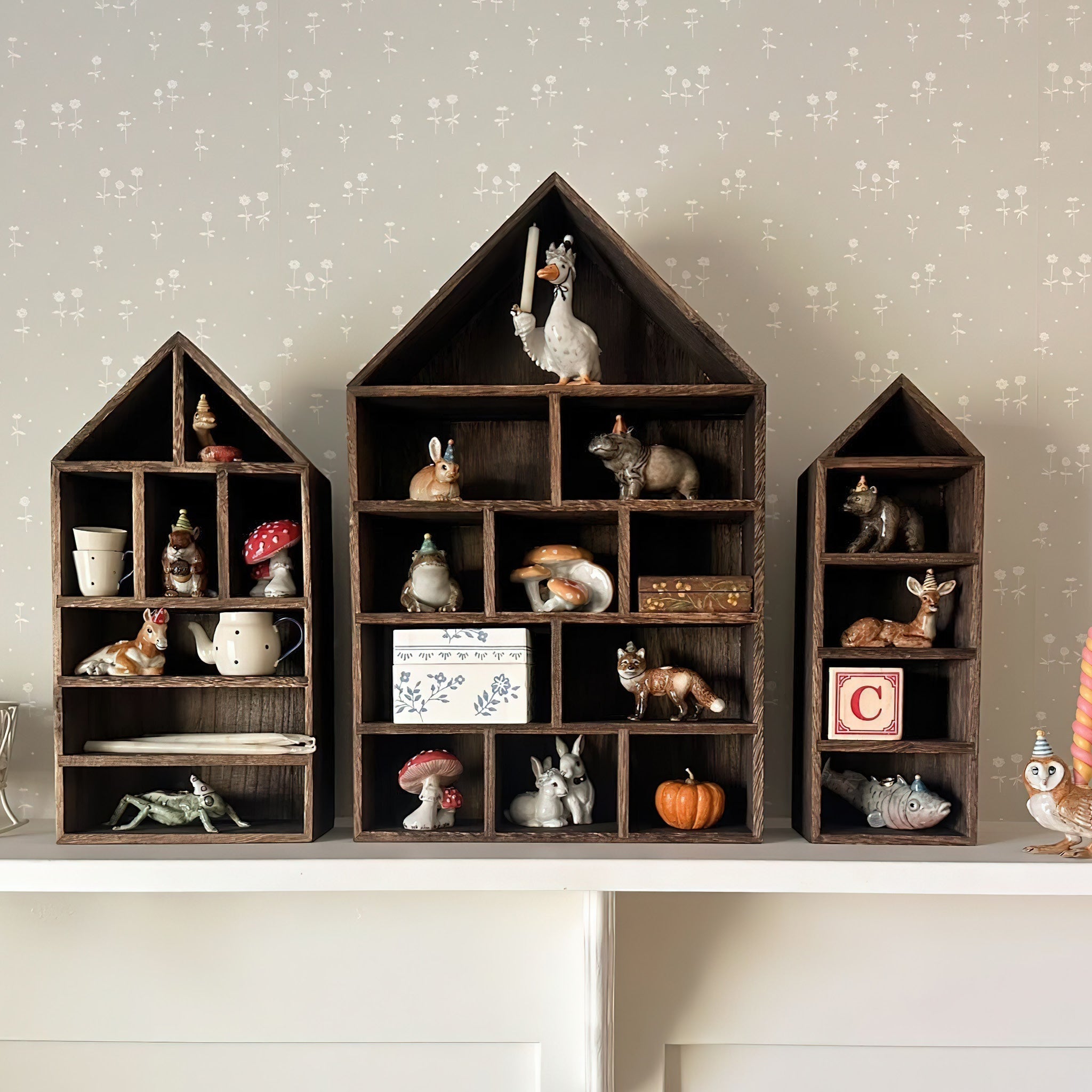Collectible Display Shelf Set | Camp Hollow Cake Toppers