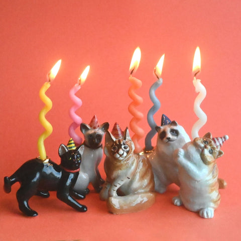Curious Cat Cake Toppers