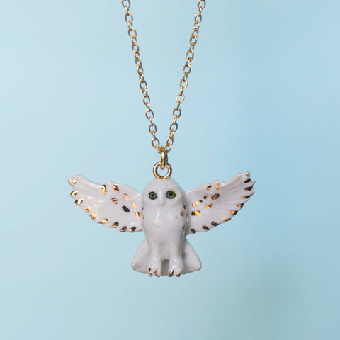 Golden Snowy Owl