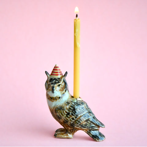 Great Horned Owl Cake Topper