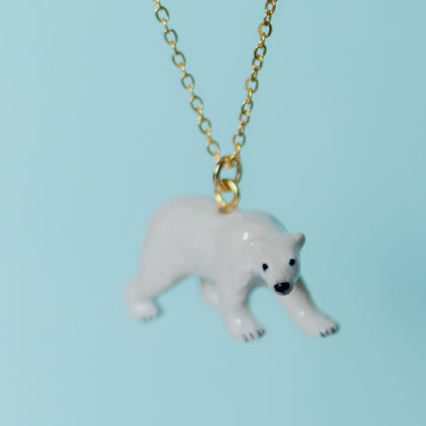 Polar Bear Necklace