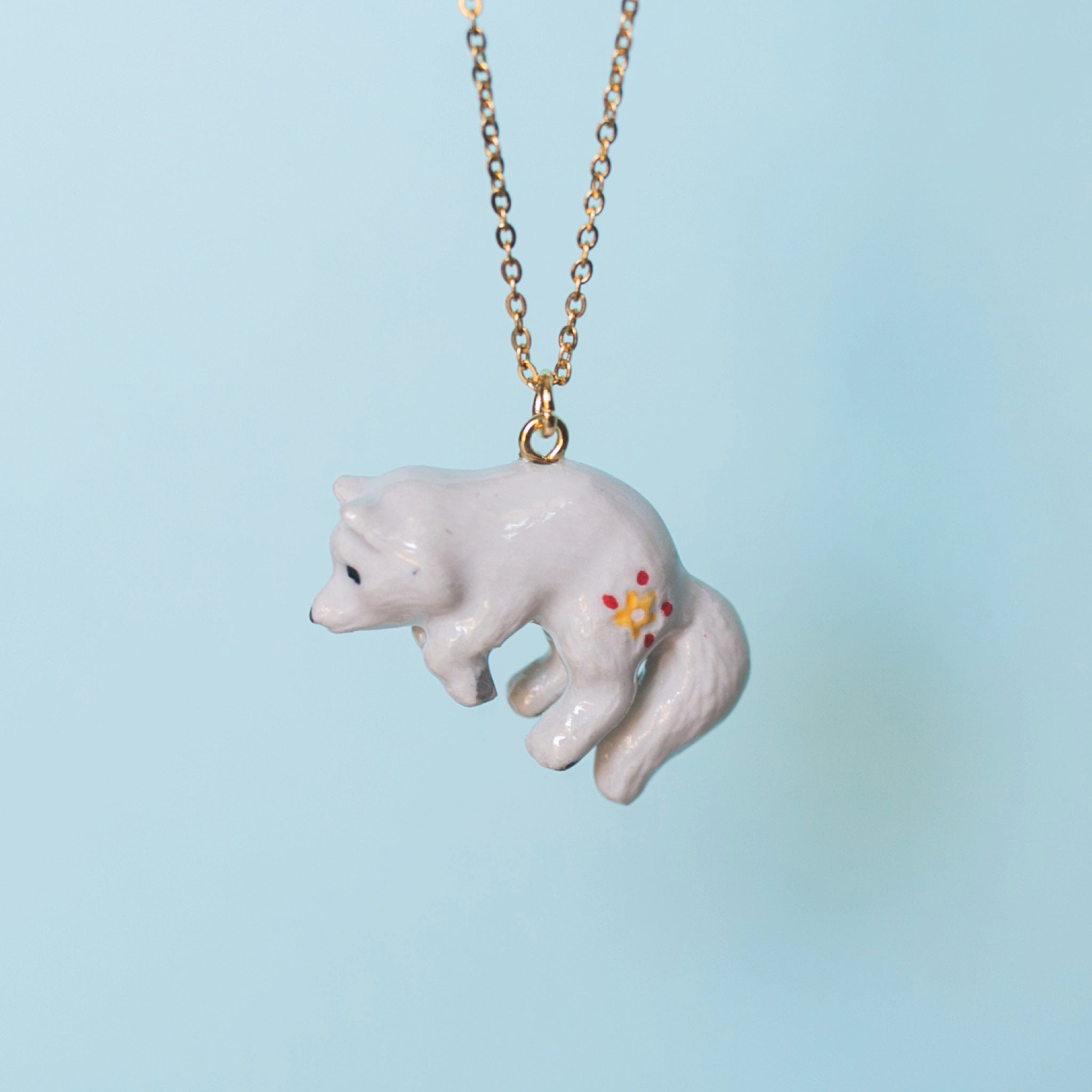 Polar Fox Necklace
