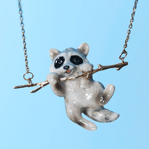 Raccoon Necklace