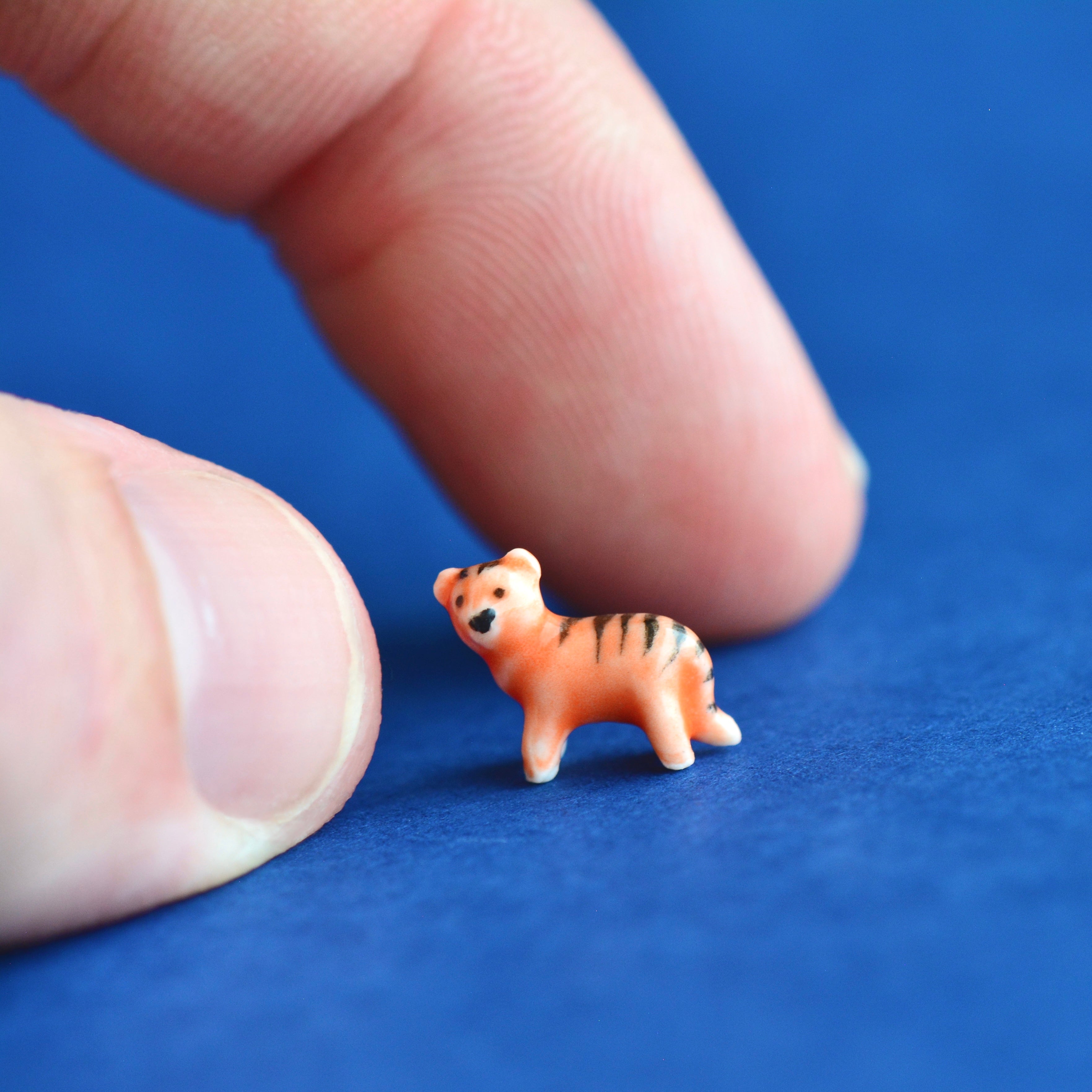 World's Tiniest Tiger Figurine -  Camp Hollow