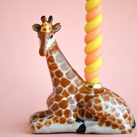 Giraffe Cake Topper - Camp Hollow