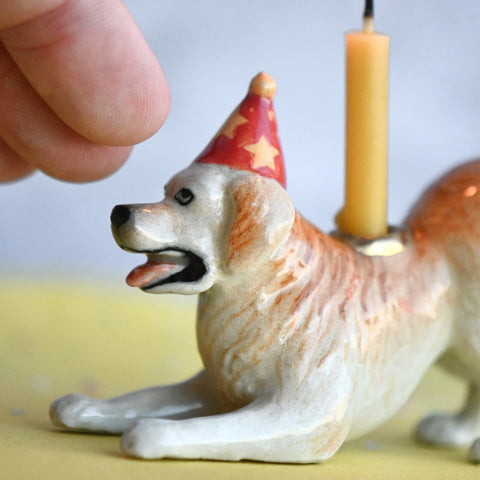 Golden Retriever Cake Topper - Camp Hollow