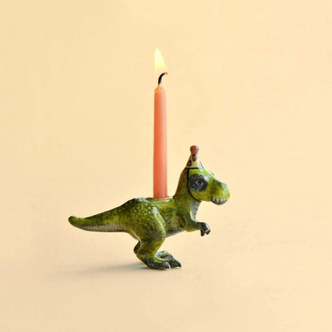 T rex birthday cake topper