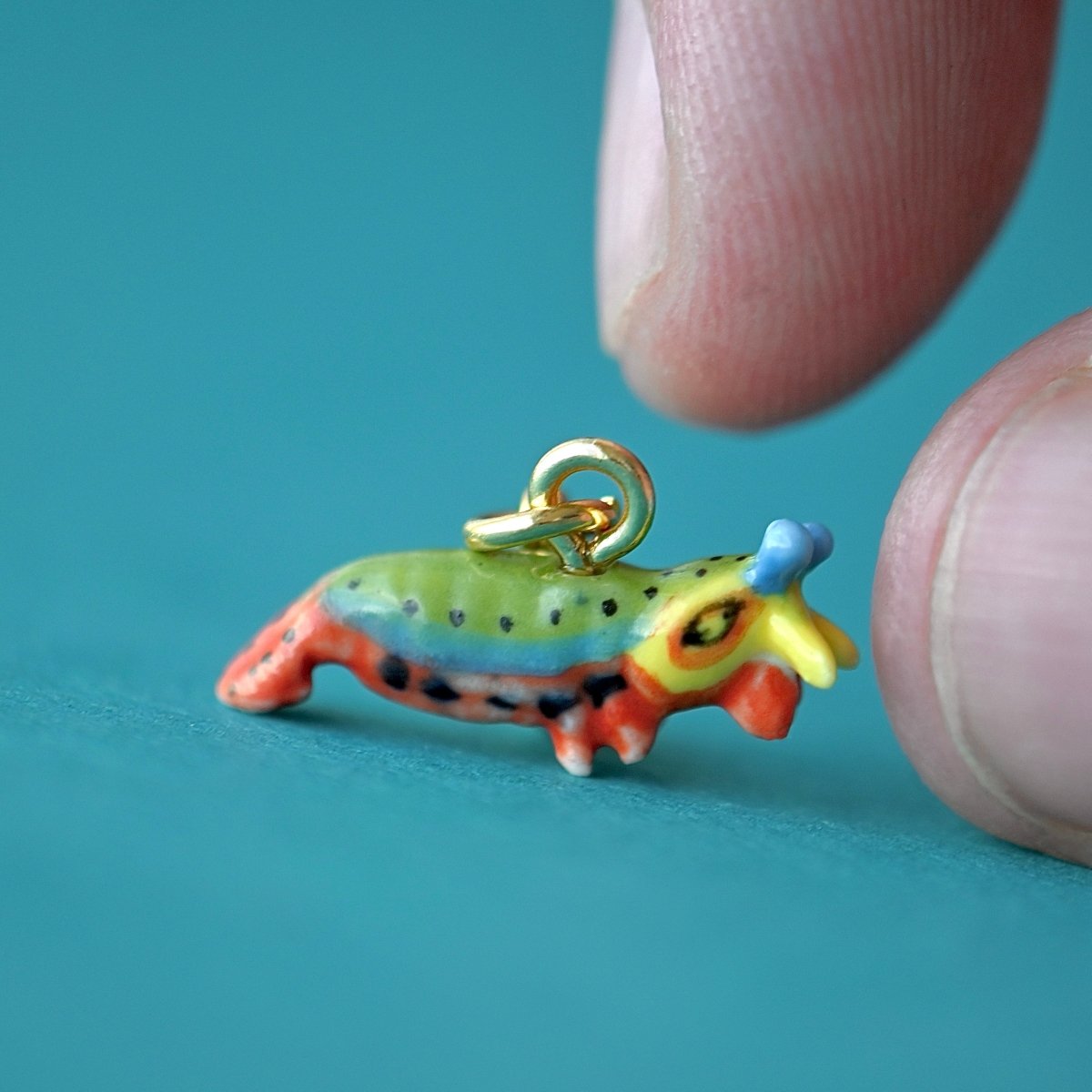 Peacock Mantis Shrimp Charm - Camp Hollow