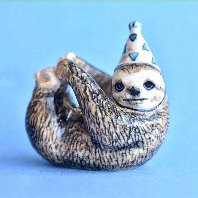 Sloth Cake Topper - Camp Hollow