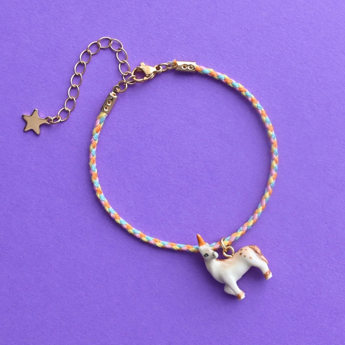 Unicorn Charm Bracelet - Animal Lover Bracelet | Camp Hollow
