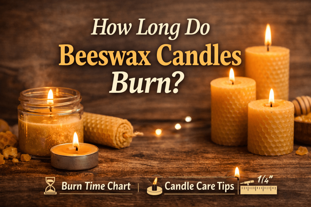 How Long Does a Beeswax Candle Burn