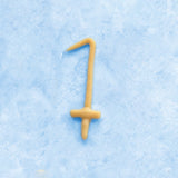 1st Birthday Beeswax Number Candle