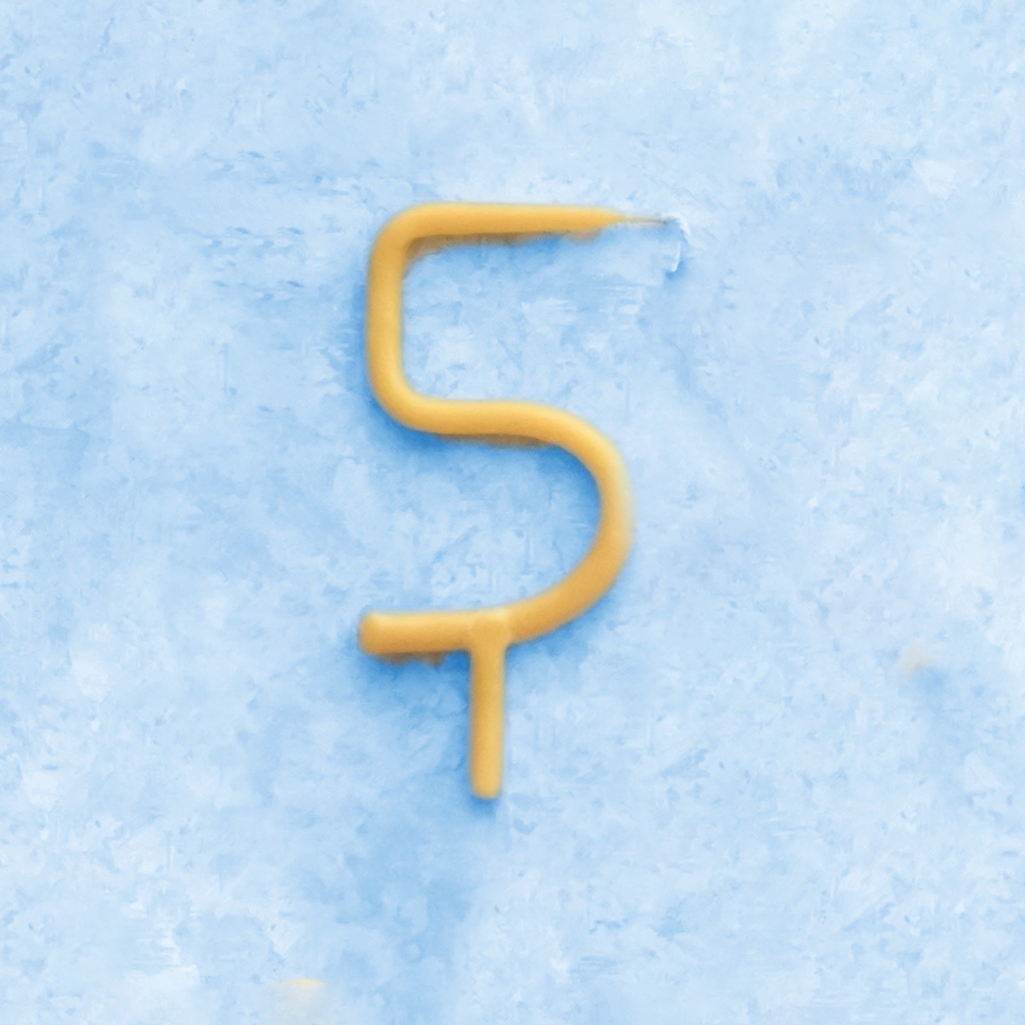 5th Birthday Beeswax Candle | Camp Hollow Number Party Natural Candles