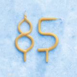 85th Birthday Beeswax Number Candle Set