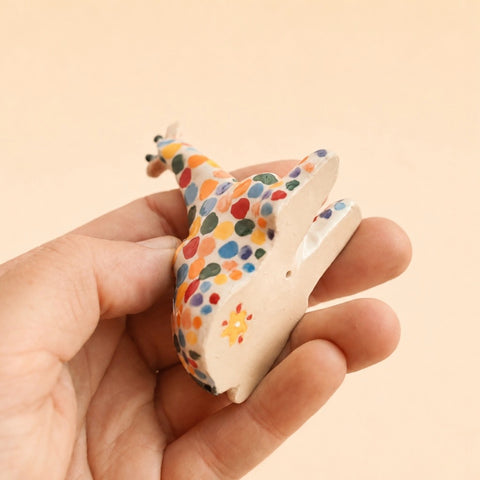 ceramic giraffe figurine