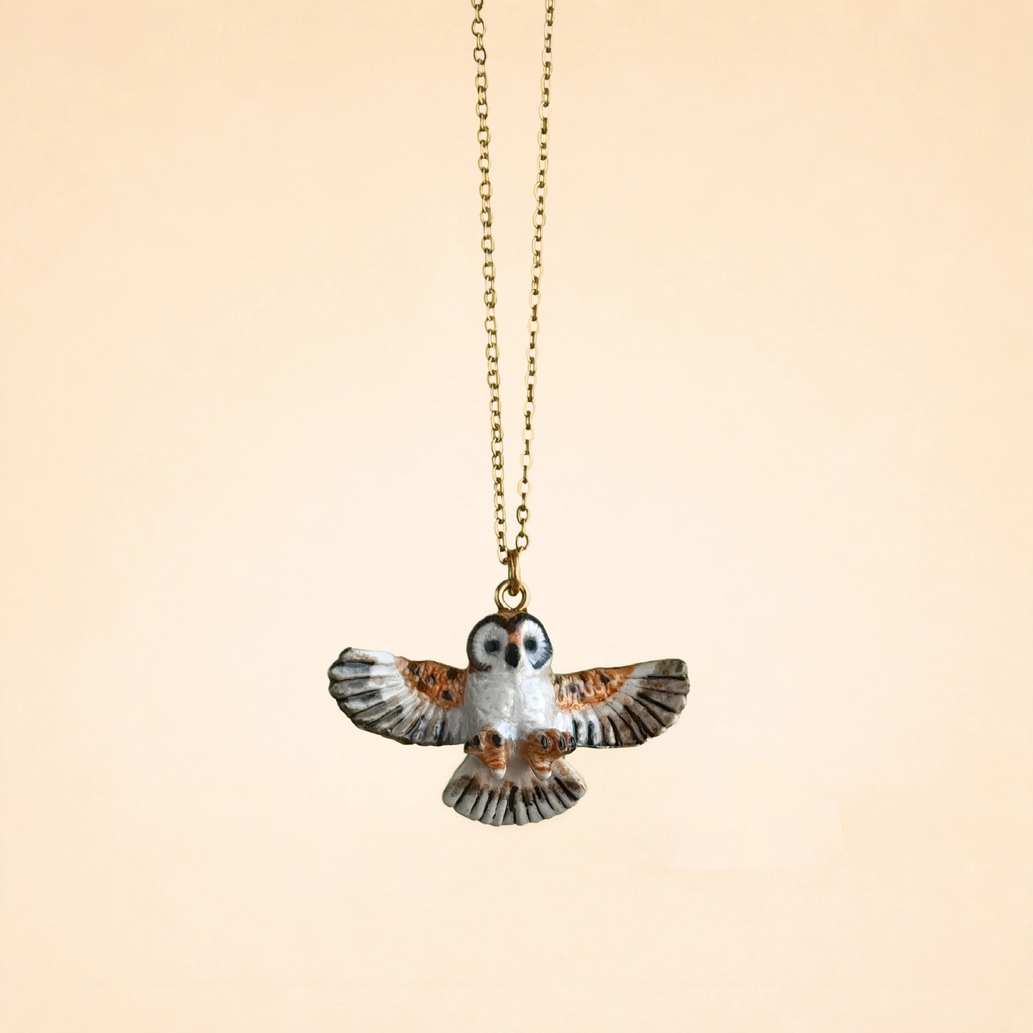 Barn Owl Necklace