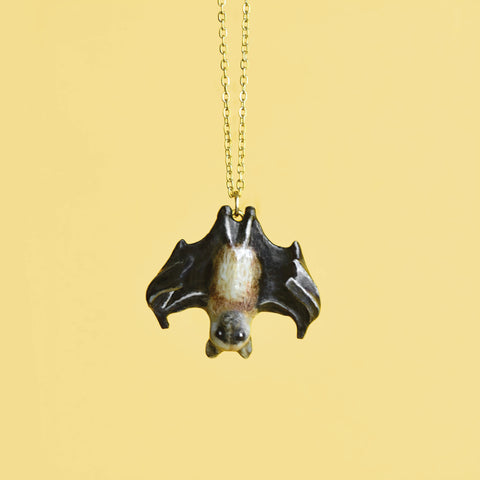 Bat Necklace | Camp Hollow Ceramic Animal Jewelry