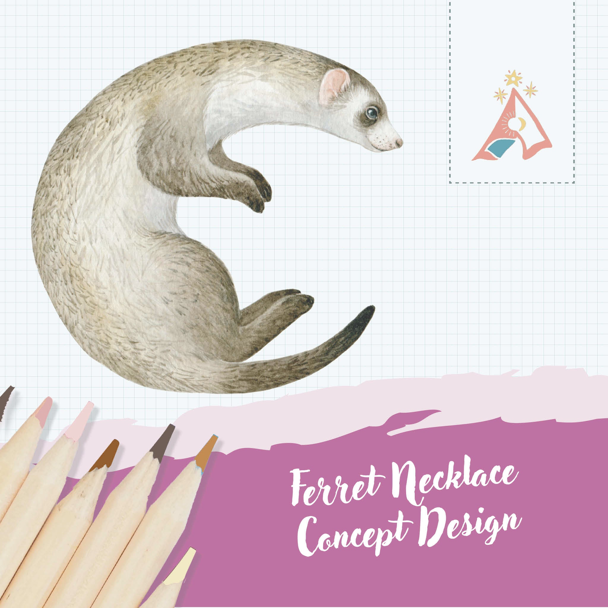 Ferret Necklace