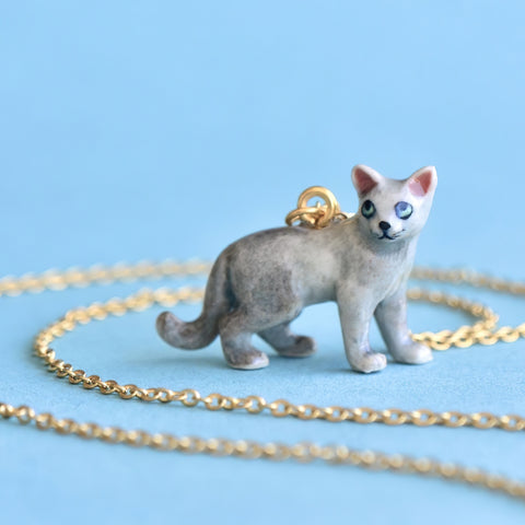 Cat Necklace | Camp Hollow Ceramic Animal Jewelry