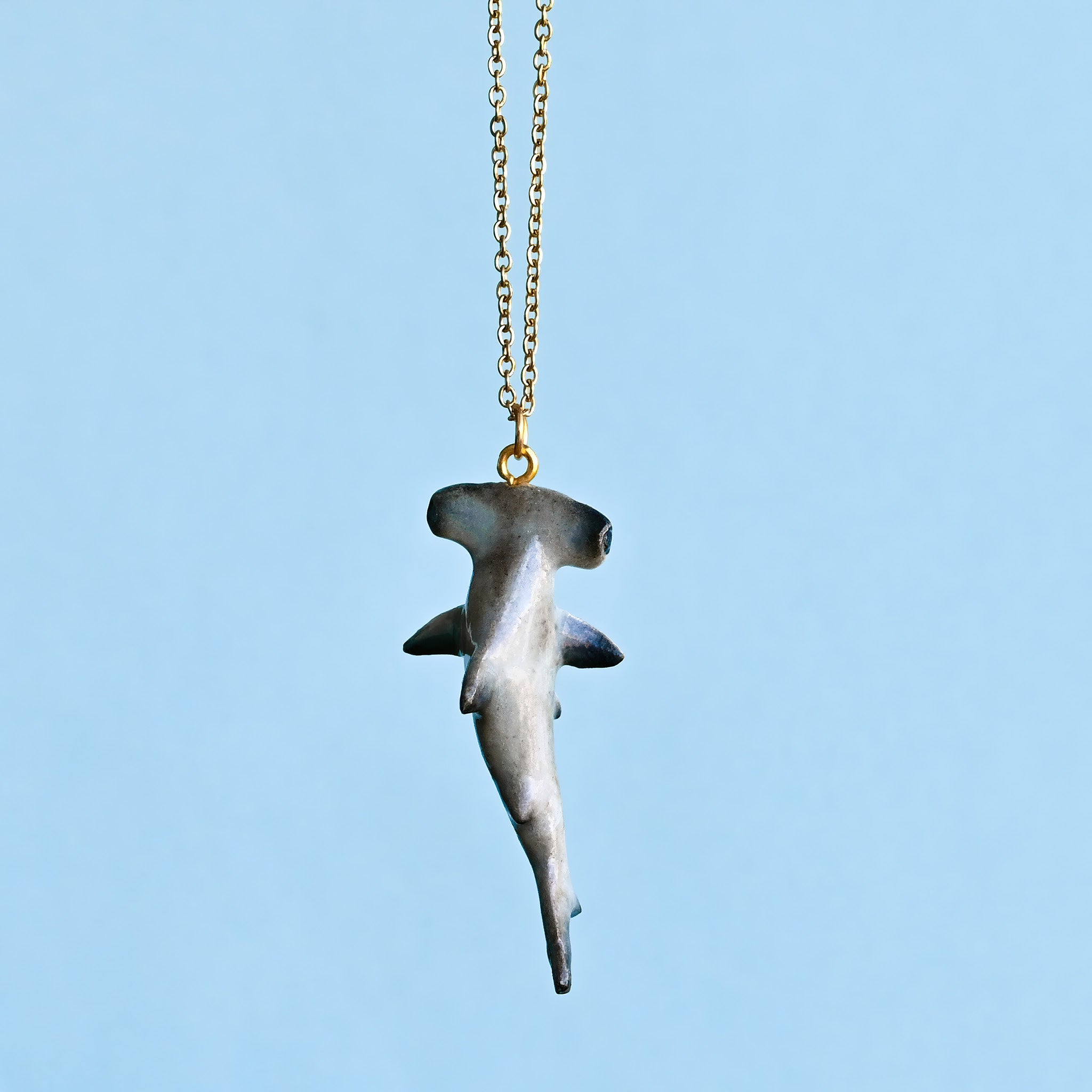 Hammerhead Necklace | Camp Hollow Ceramic Animal Jewelry