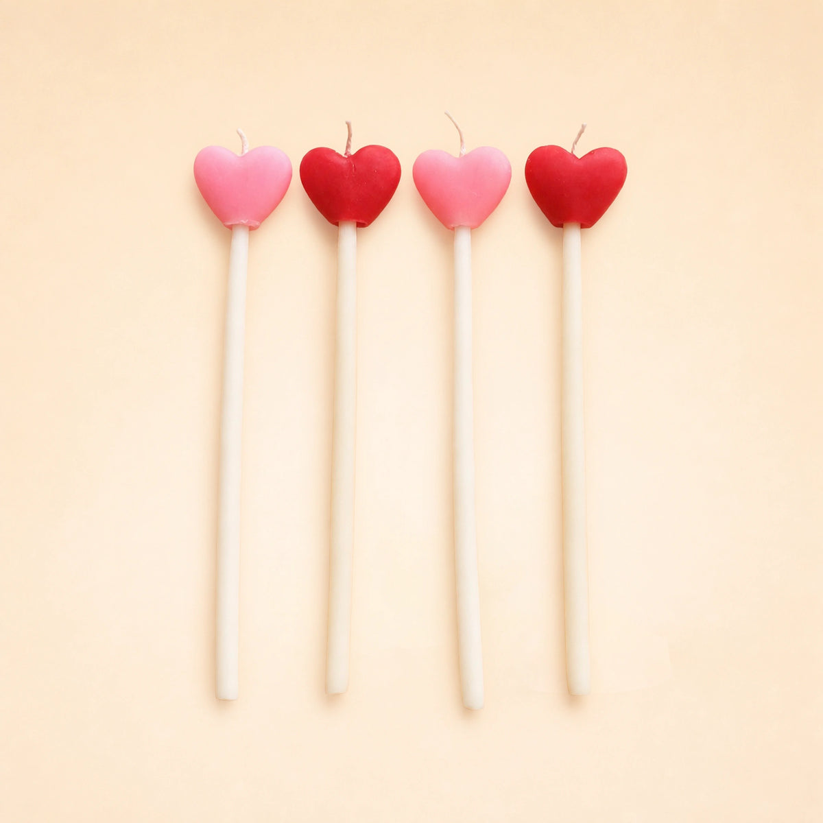 Love Heart Candle Set
