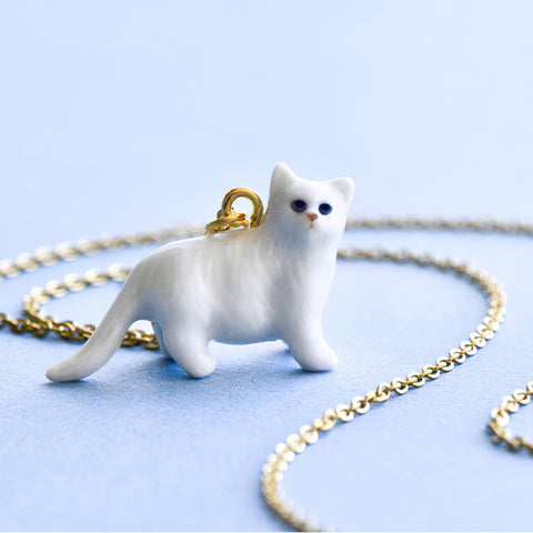 Cat Necklace | Camp Hollow Ceramic Animal Jewelry