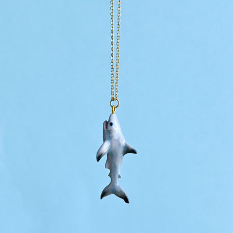 Shark Necklace | Camp Hollow Ceramic Animal Jewelry
