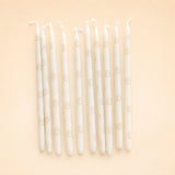 Smiley Face Pattern Candle Set (x10)