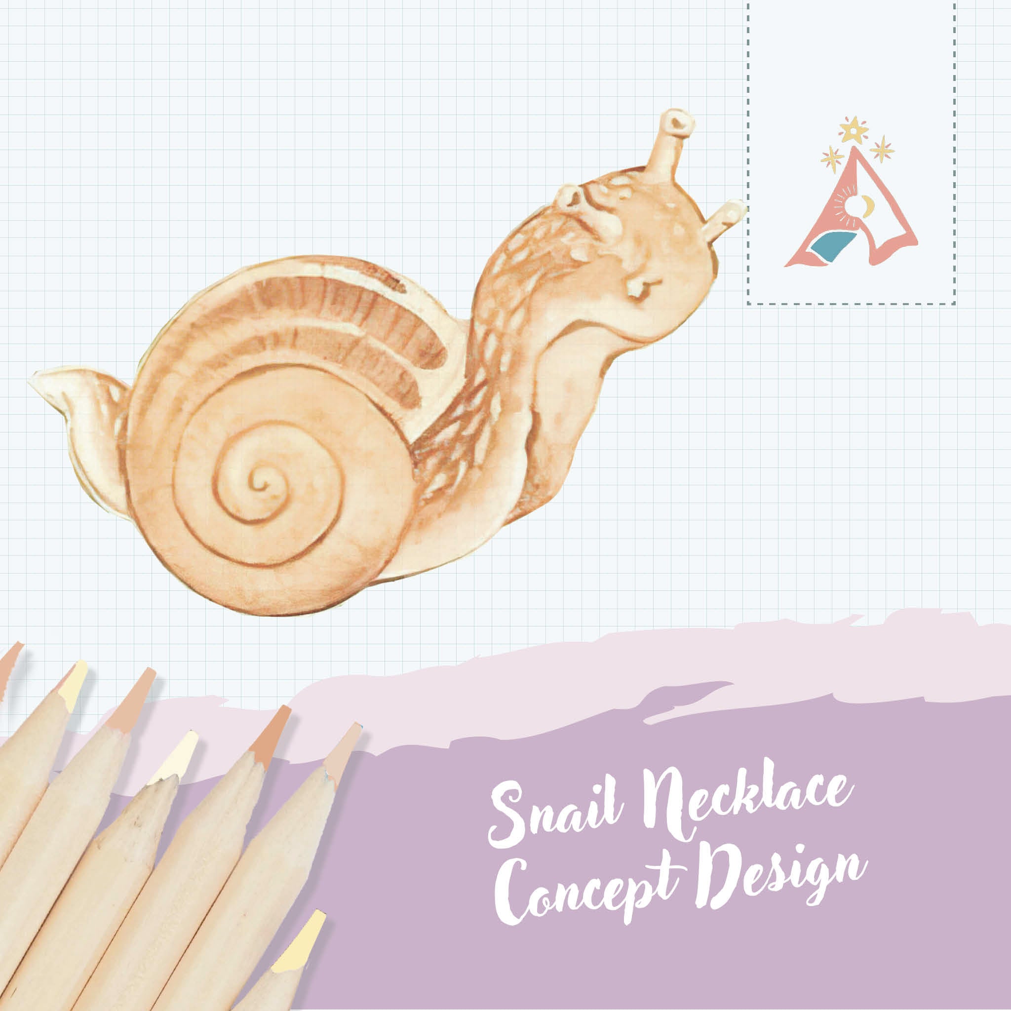 Snail Necklace