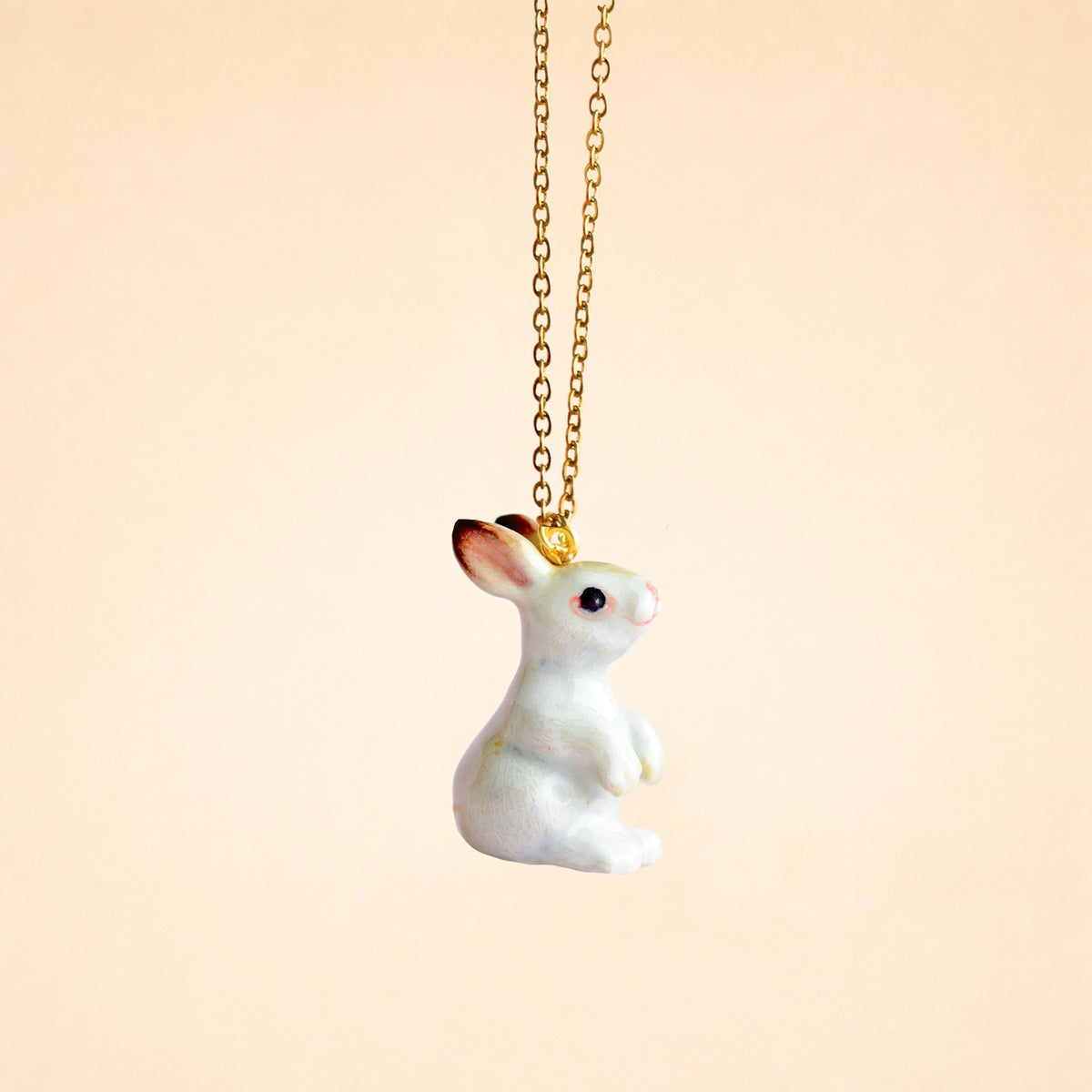 White Rabbit Necklace