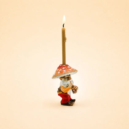 April 2024 | Orange Mushroom Gnome Cake Topper | WotMC Exclusive