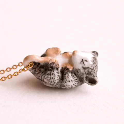 Baby Possum Necklace
