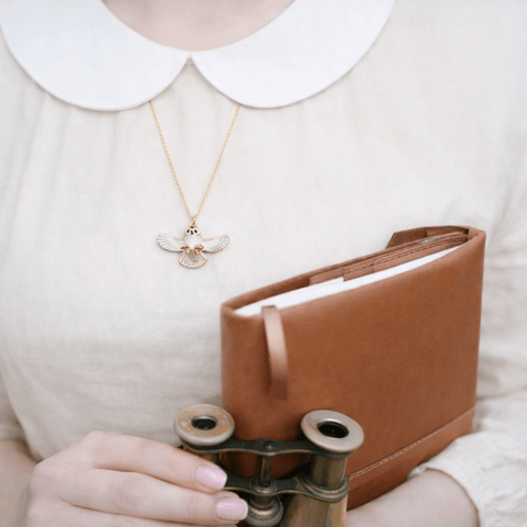 Barn Owl Necklace