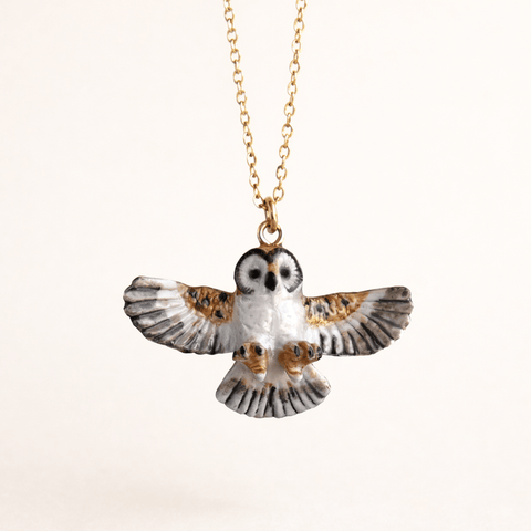 Barn Owl Necklace