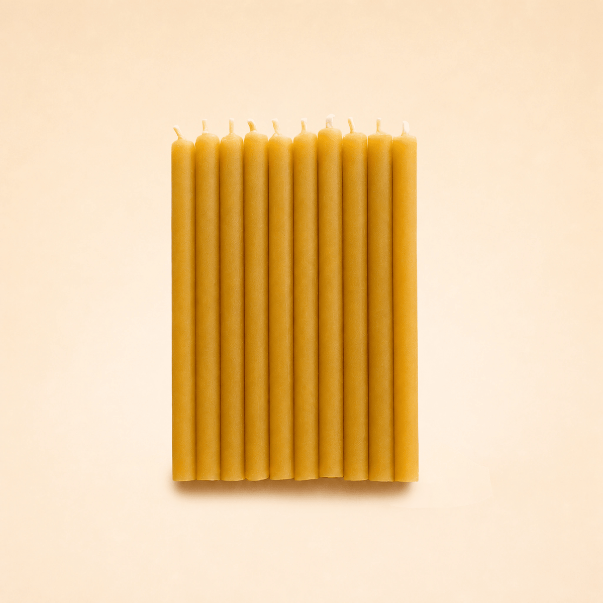 Beeswax Birthday Party Candle Set of 10 | Camp Hollow