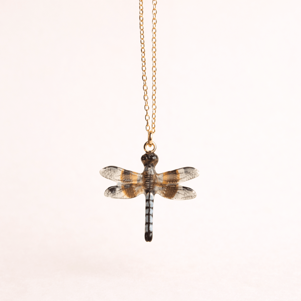 Blue-tailed Dragon Fly Necklace