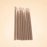 Caramel Glow Tapered Candles