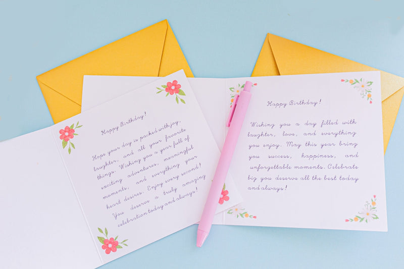 Charming Frog Birthday Card