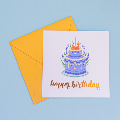 Deer Birthday Card