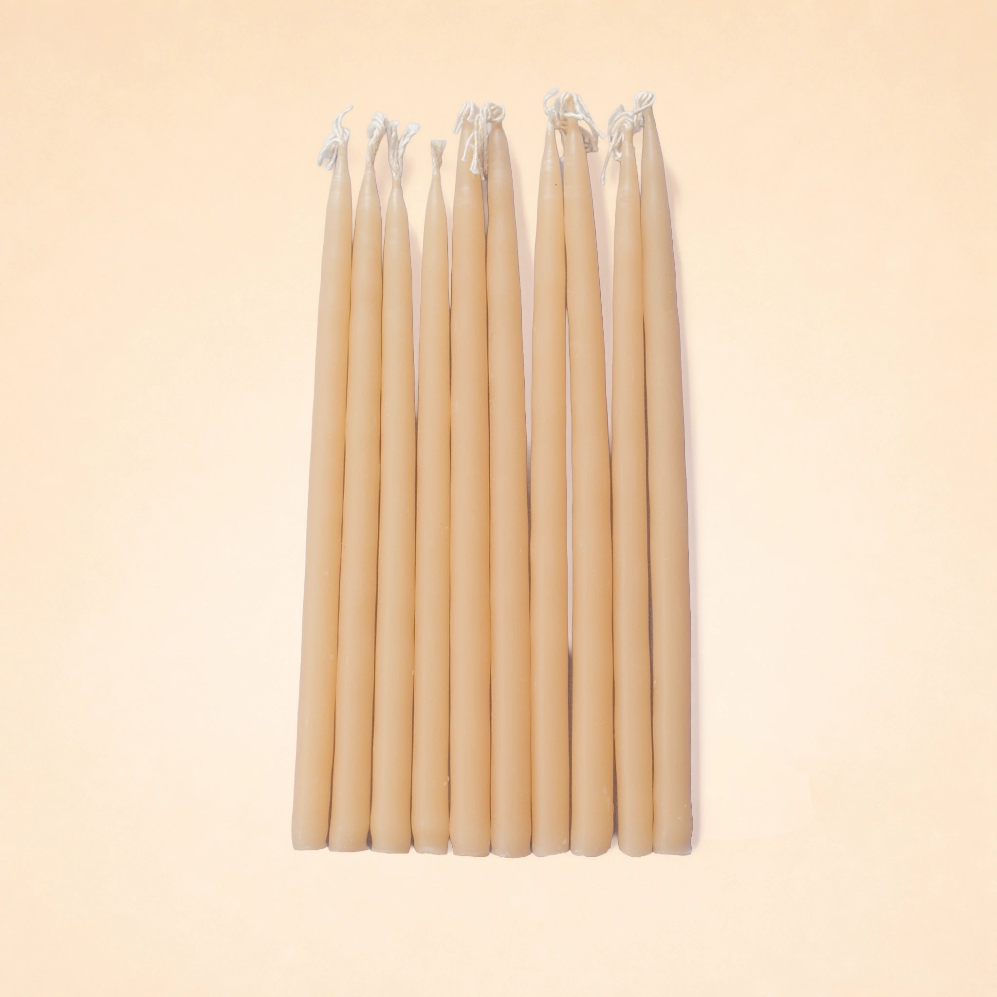 Desert Sand Tapered Birthday Candle Set | ⛺️ Camp Hollow