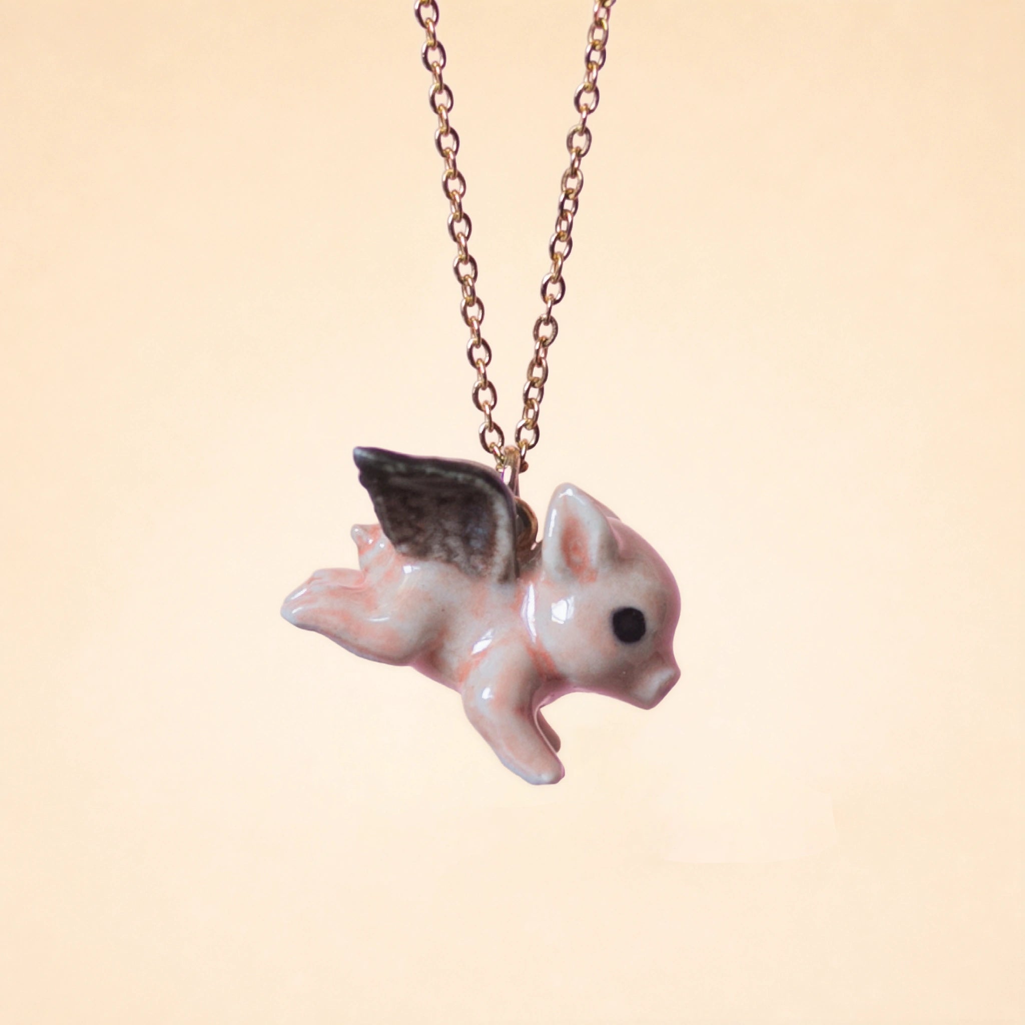 Flying Pig Necklace