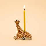 Giraffe Cake Topper | Porcelain Party Animal | Candle Holder