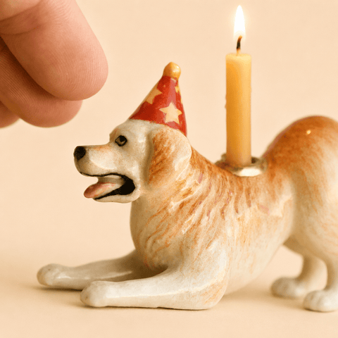 Golden Retriever Cake Topper