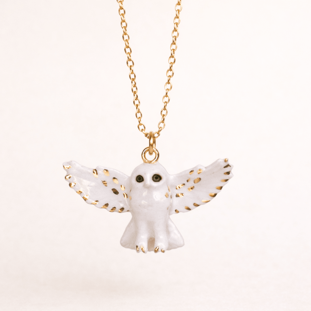 Golden Snowy Owl