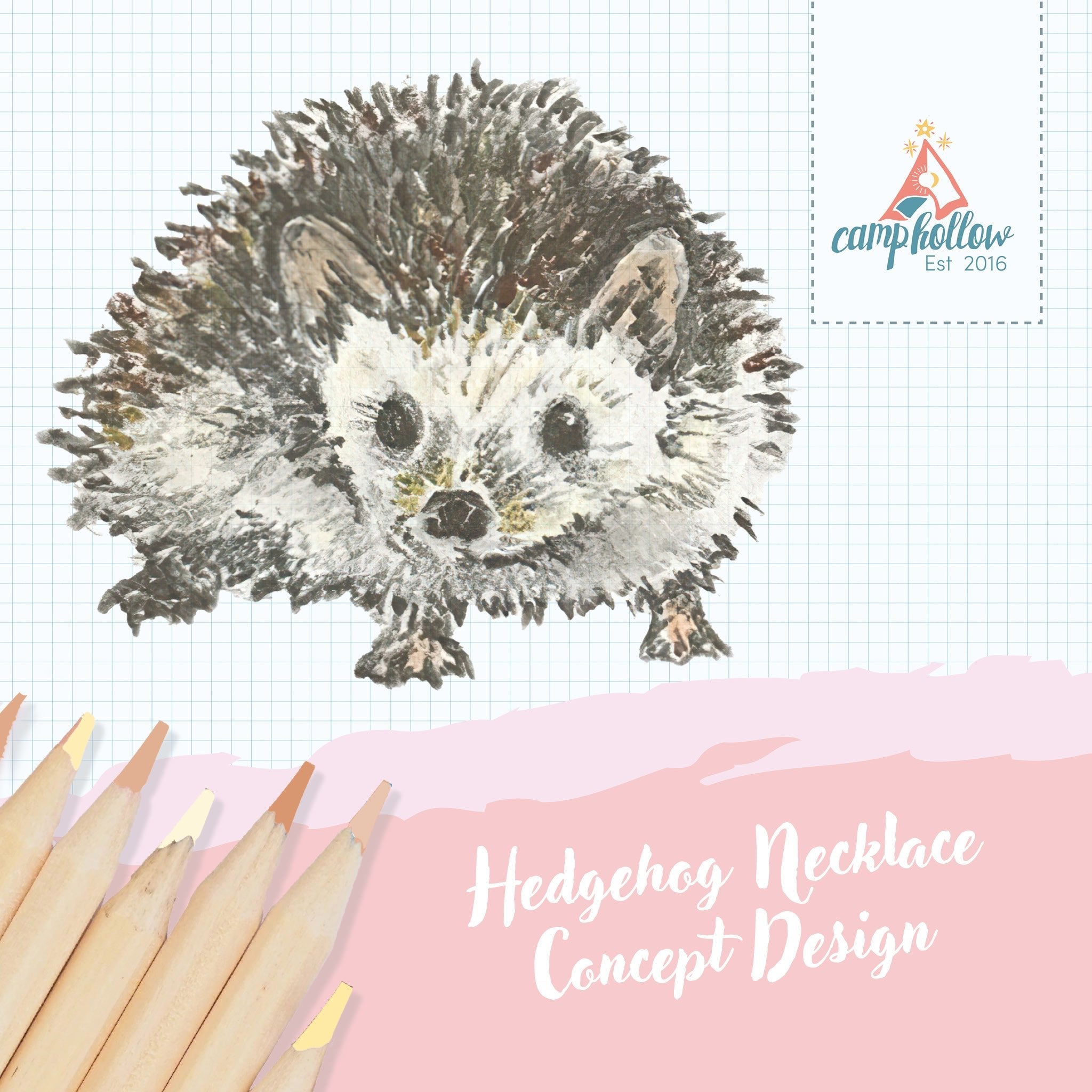 Hedgehog Necklace