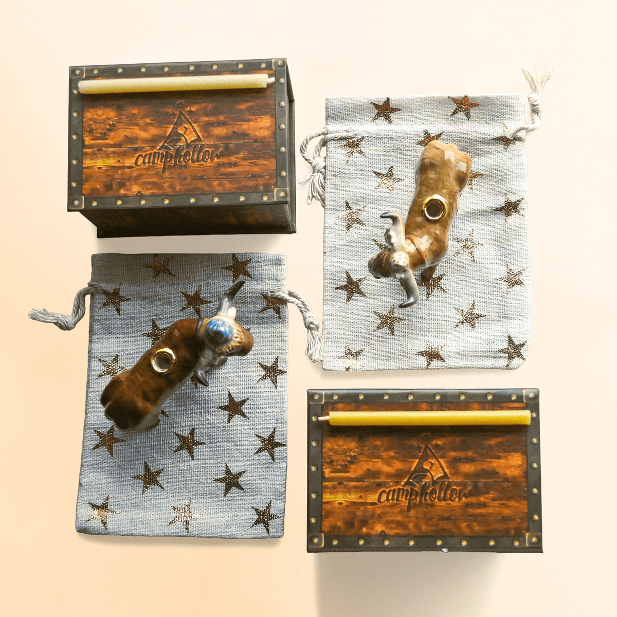 Highland Cow & Bull Set