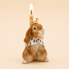 Highness Hare Cake Topper | Porcelain Party Animal | Candle Holder
